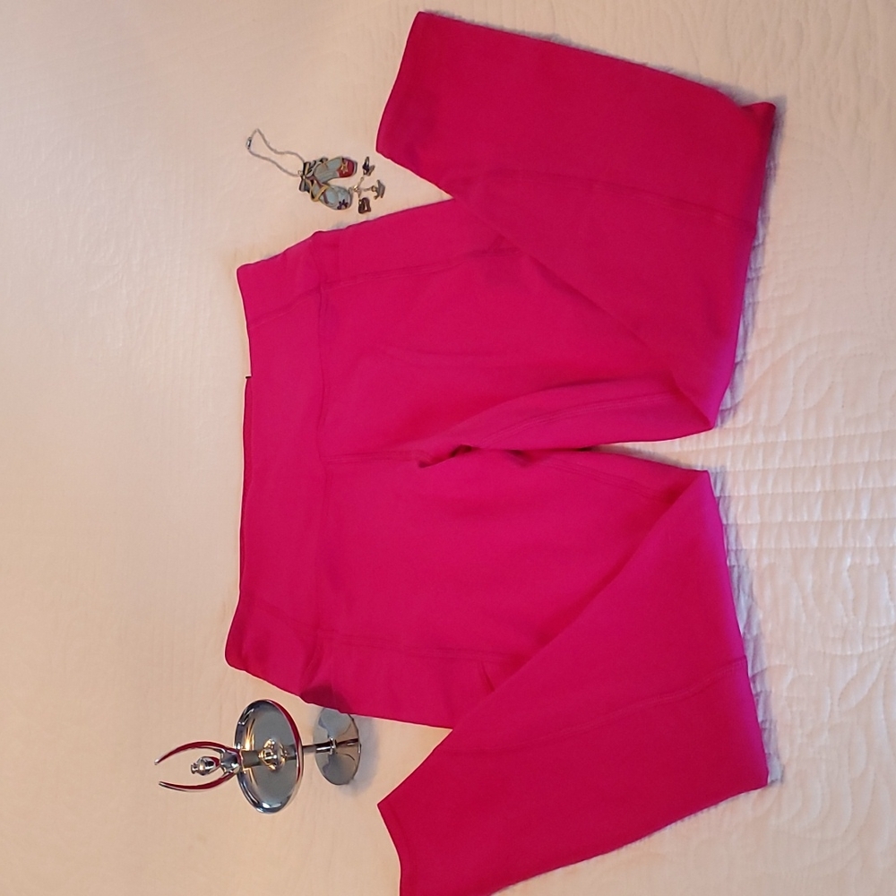 Victoria's Secret Leggings, Size 8, Wicked Rose - Picture 3 of 10